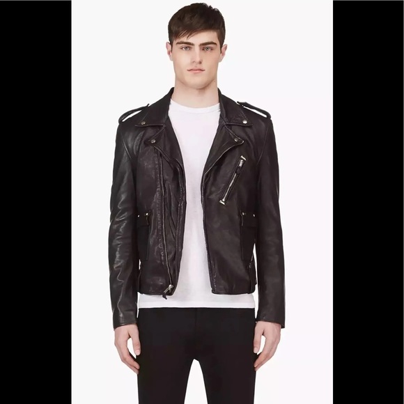 BLK DNM Other - BLK DNM Leather biker Jacket No.65. Size Medium. BNWT